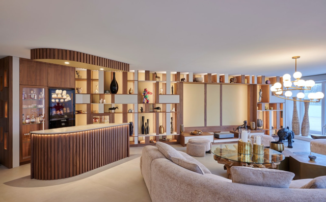 Visuel d'une rénovation et d'une redistribution complète d'un appartement en VEFA réalisé par l'agence HAERT cabinet d'architecture intérieure et extérieure